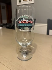 Great Lakes Brewing Co. Christmas Ale 12oz Stemmed Beer Glass Winking Lizard