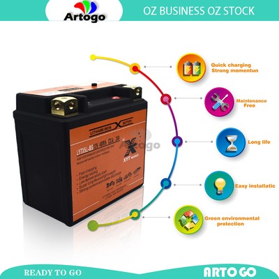 YTX12-BS 12V 12ah Battery For UTV E-ATV Quad Buggy 125cc 140cc 150cc - Foto 5