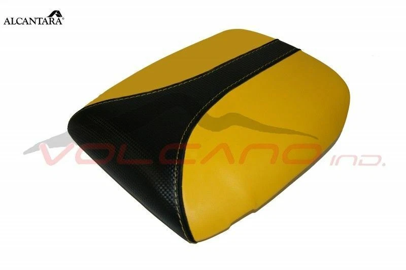 Cubierta de sillín Ducati 748 916 996 998 diseño Volcano Anti scivolo F+R Alcantara bl Foto 3 de 4