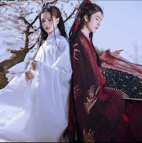 Men Chinese Ancient Traditional Hanfu Halloween Costume Fancy Dress StreetWear - Bild 5 von 13