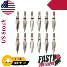 Archery Field Points Practice Field Tips100/125/150/200/300 Grains Archery Ta.