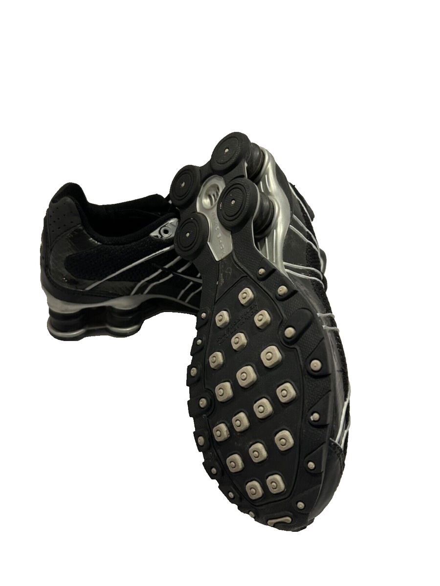 ULTRA RARE 2005 NIKE SHOX BLACK/SILVER SHOE SIZE US 6.5W 4.5