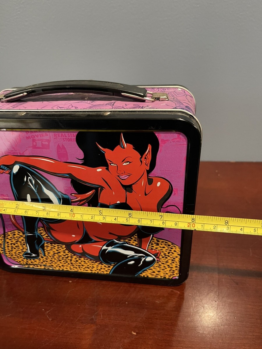 Coop Devil Girls Lunch Box Tin Dark Horse 2006 Signed By Coop | eBay