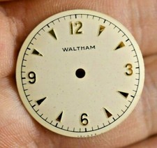 Vintage Waltham 25.50mm Wrist Watch Dial NOS lot.t