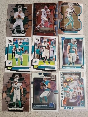 2022 Skylar Thompson Optic Base Rookie Plus 27 More Cards