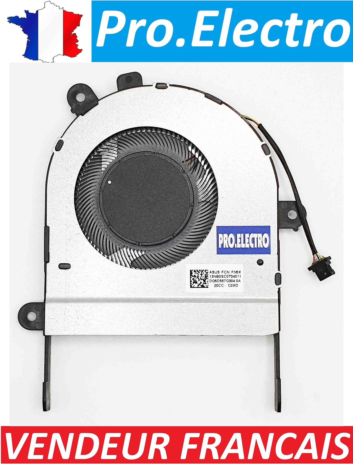 Ventilateur fan CPU ASUS ZenBook Flip 15 DFS5K12304363P FN5X ...