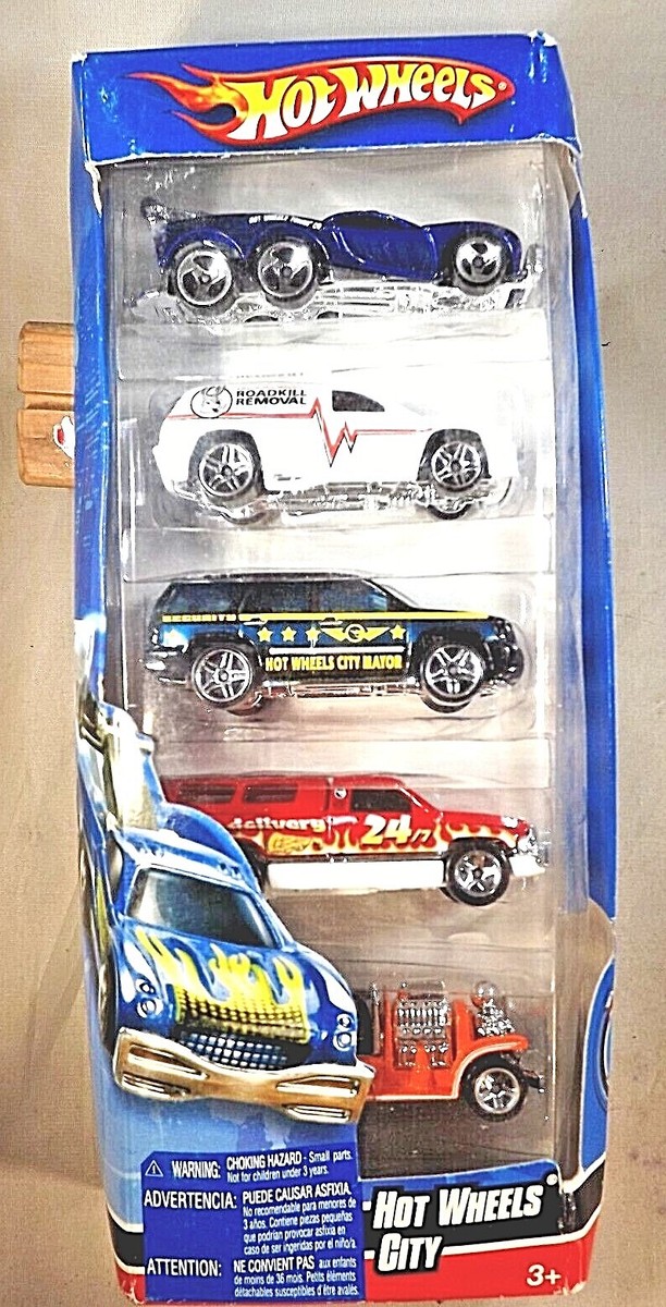 2007 Hot Wheels CITY 5 Pack TowJam/Fandango/07ChevyTahoe