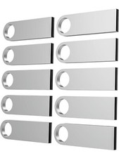 10 - 128MB USB Flash Drive Memory Stick Pendrive Thumb Drive Silver