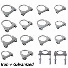 Universal U Bolt Exhaust Clamps, Heavy Duty Clamp with Nuts All Sizes 18 - 220mm