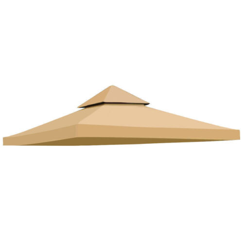 10'x10' Gazebo Canopy Top Replacement 1/2 Tier Patio Outdoor Sunshade Cover UV30 - Picture 12 of 40