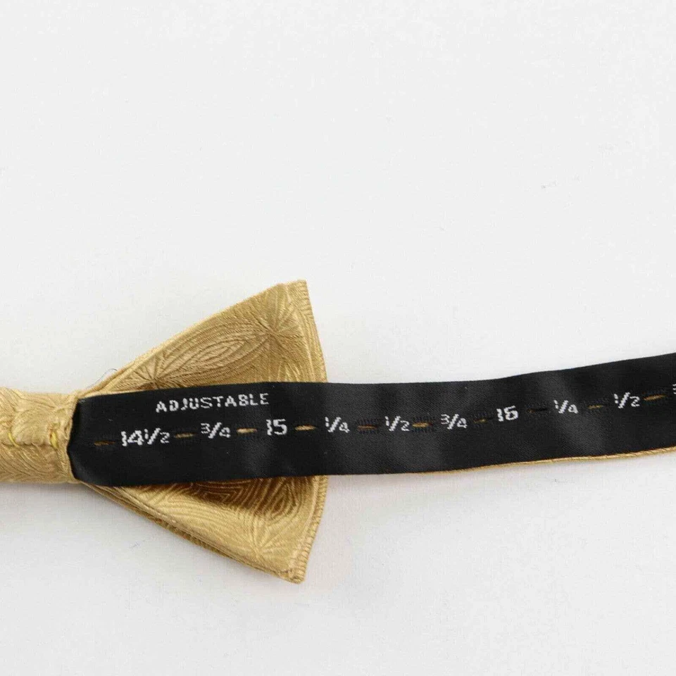 Pajarita de seda dorada Bloomingdale's The Men's Store para hombre Foto 3 de 4