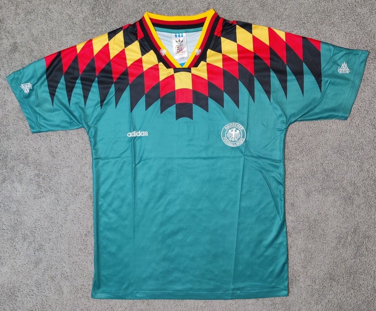 最終値下げ　ドイツ代表ユニフォーム　クリンスマン18 KLINSMANN Germany 1994 World Cup Home Klinsmann 18 Retro Vintage