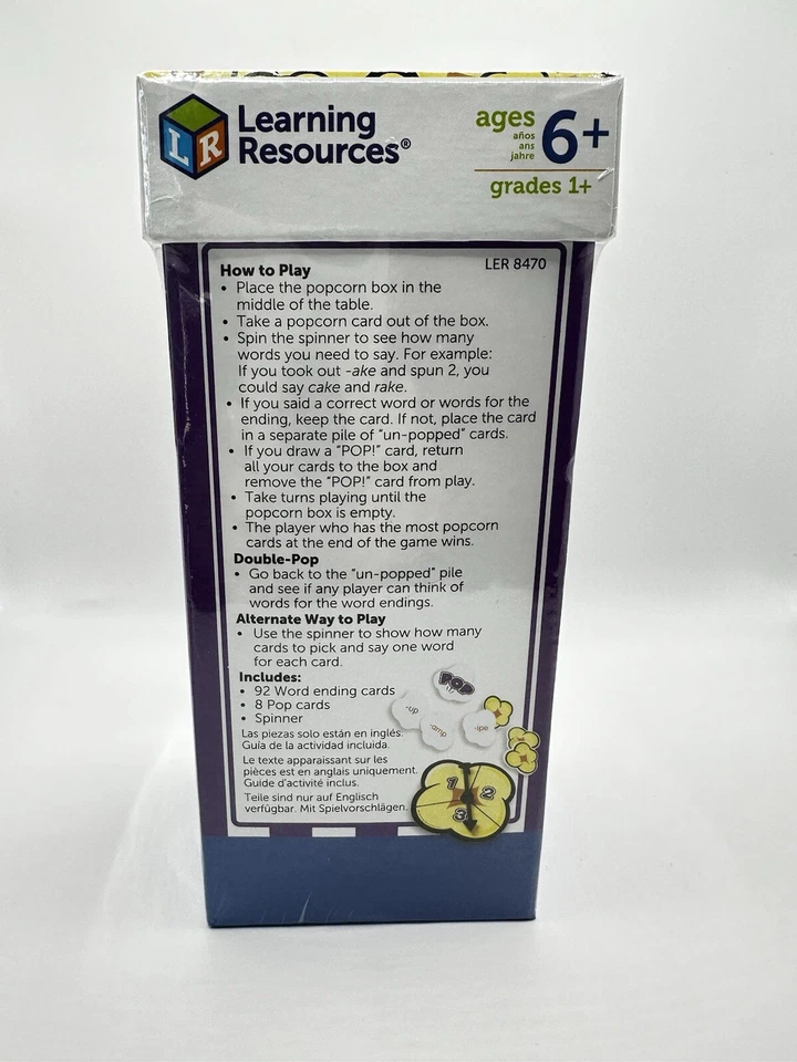 LEARNING RESOURCES Pop For Word Families 8470 - Image 2 of 4