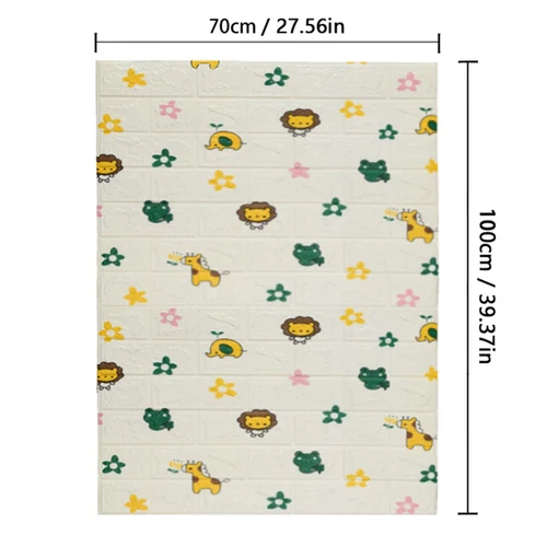 70Cm*10M 3D Brick Pattern Wall Sticker Self-Adhesive Panel Waterproof - Picture 21 of 55