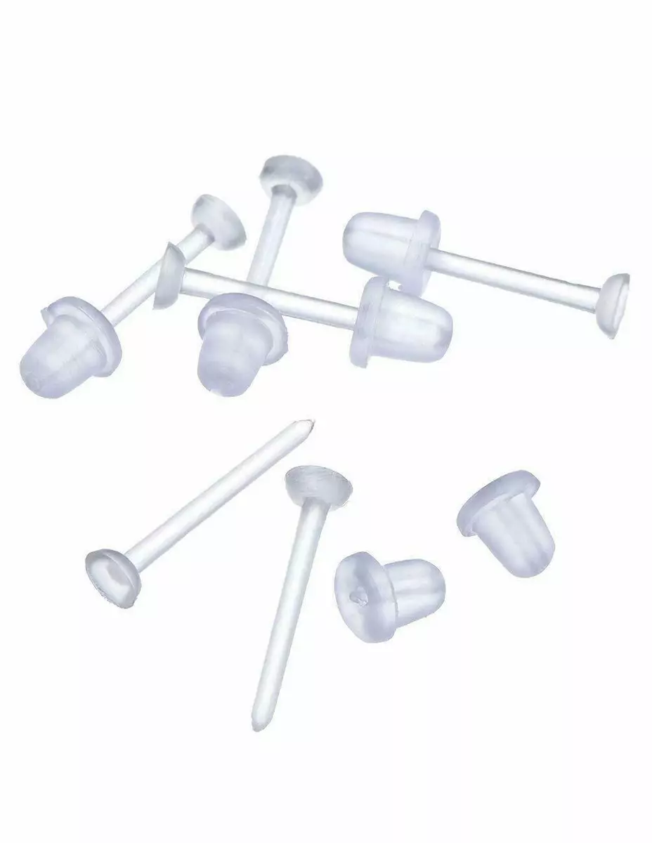 Clearplastic acrylic transparent clear earrings work school