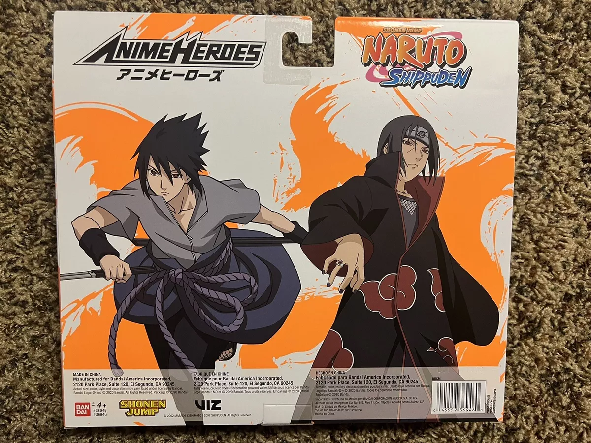 Naruto Shippuden Anime Itachi & Sasuke Uchiha Action Figure 2-Pack SDCC  2020 New