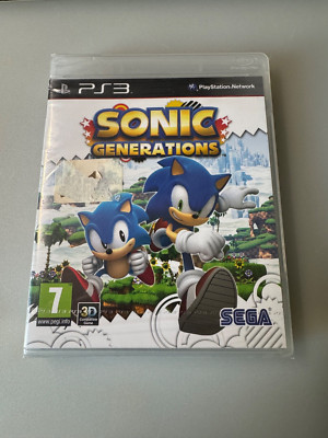 NEU UND VERPACKT Sonic Generations PS3 PAL FACTORY SEALED GUTER ZUSTAND SIEHE UNTEN BLES01236