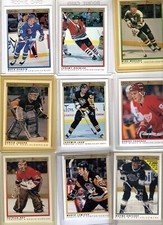 1990-91 OPC Premier hockey, base set, 1-132, Jagr, Modano, Roenick, Gretzky
