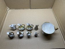 Occupied Japan China Mini Tea / Creamer Fine China Lot Of 9