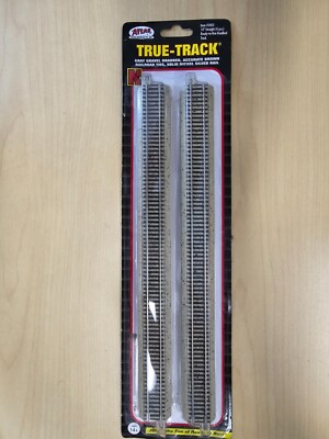 Atlas N Scale ~ Code 65 True-Track ~ 10  Straight ~ 4 Pack ~ 2403