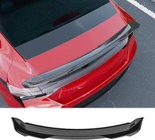 For 2021-2025 Hyundai Elantra Spoiler Trunk Lip Glossy Carbon Rear Spoiler