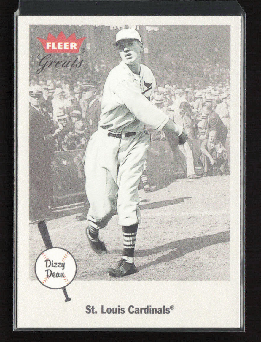 2002 Fleer Greats of the Game #62 Dizzy Dean St. Louis Cardinals