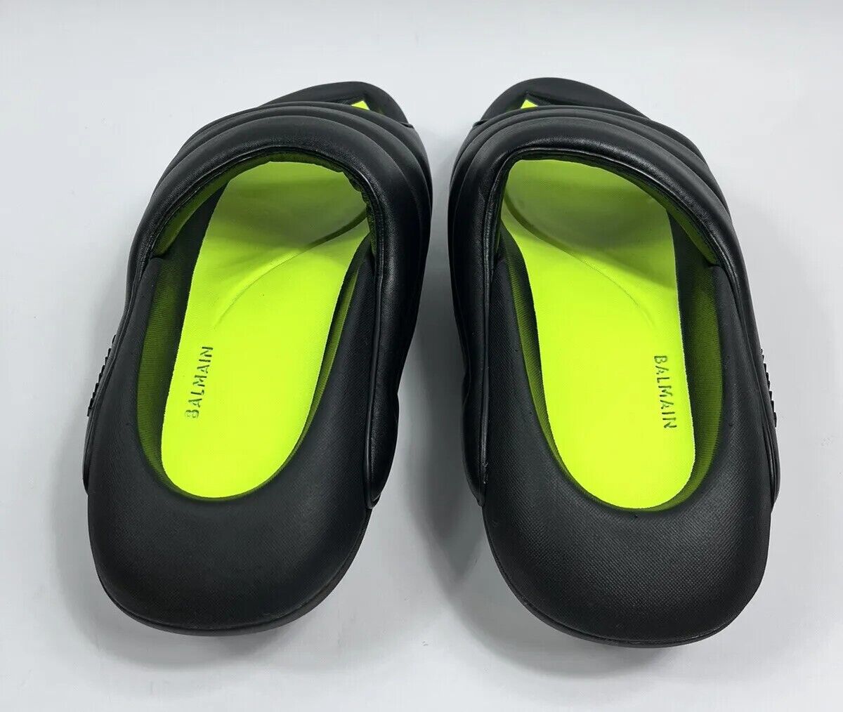 BALMAIN Black B It Quilted Leather Slide Sandals | eBay BALMAIN Black B It Quilted Leather Slide Sandals | eBay