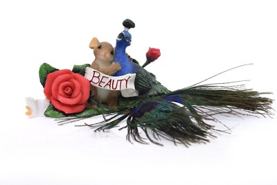 NIB Fitz & Floyd Charming Tails ''YOU'RE A BEAUTIFUL FRIEND'' Figurine 89/363