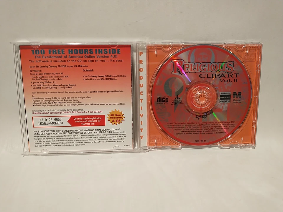 Vintage Religious Clip Art Vol II  Mac CD ROM  Windows 3.1 /95 and Macintosh - Image 4 of 4