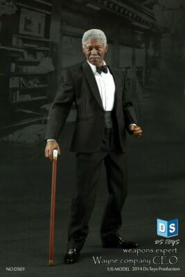 1/6 DS Toys DS01 Weapons Expert CEO The Dark Knight Lucius Fox