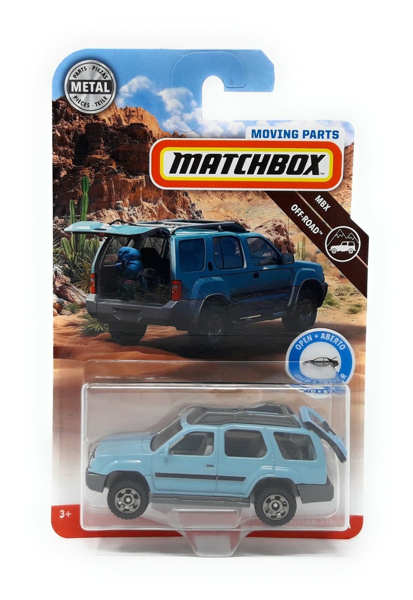 Matchbox 2000 Nissan Xterra Blue Moving Parts MBX Superfast USA | eBay