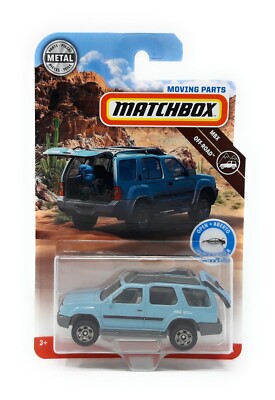 Matchbox 2000 Nissan Xterra Blue Moving Parts MBX Superfast USA | eBay
