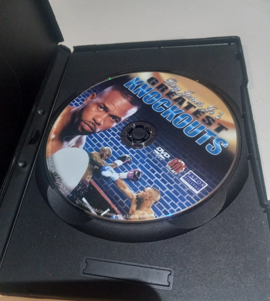 Roy Jones Jr  Hand Signed DVD.        PSA-DNA - Image 3 of 3