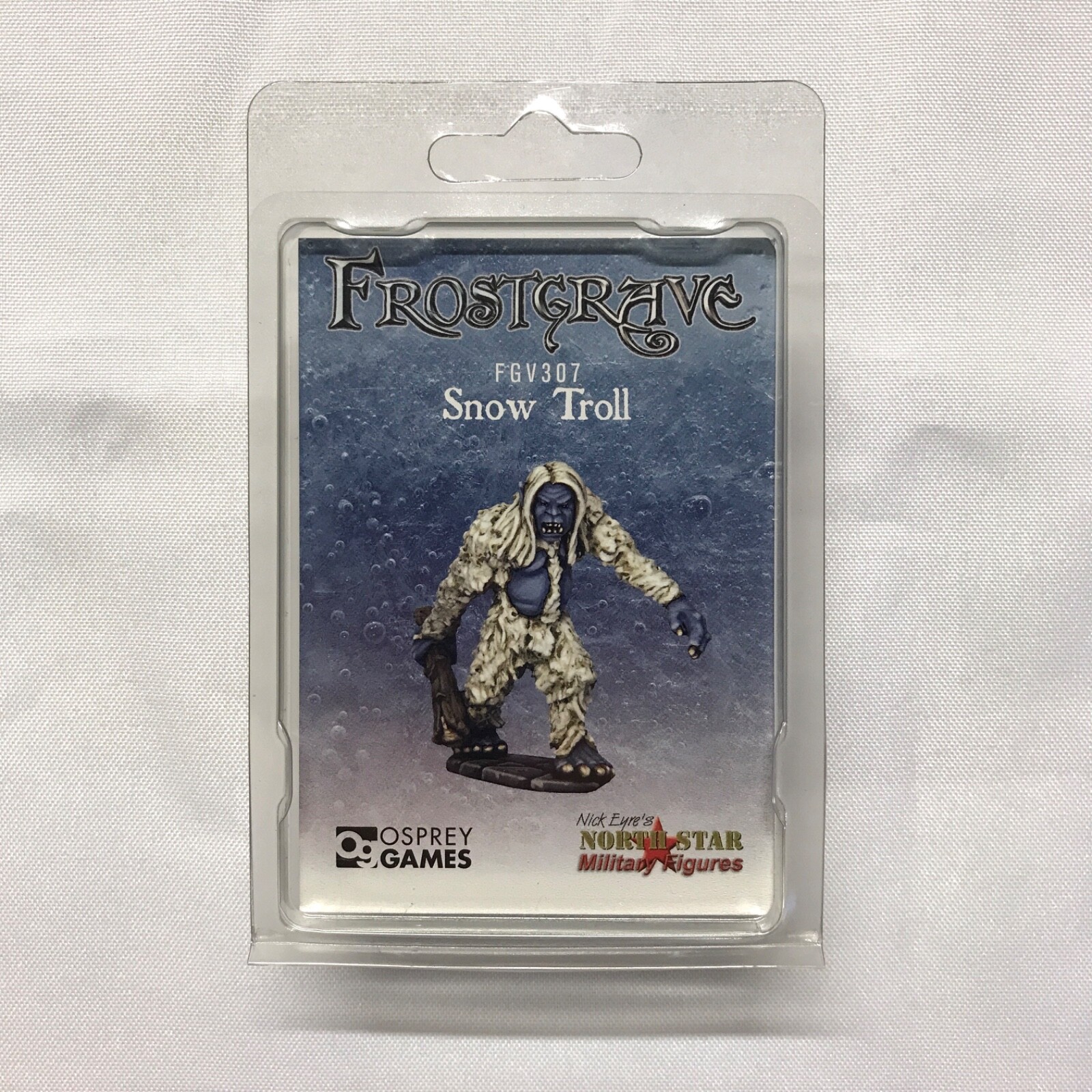 North Star Military Osprey Games Frostgrave Snow Troll FGV307