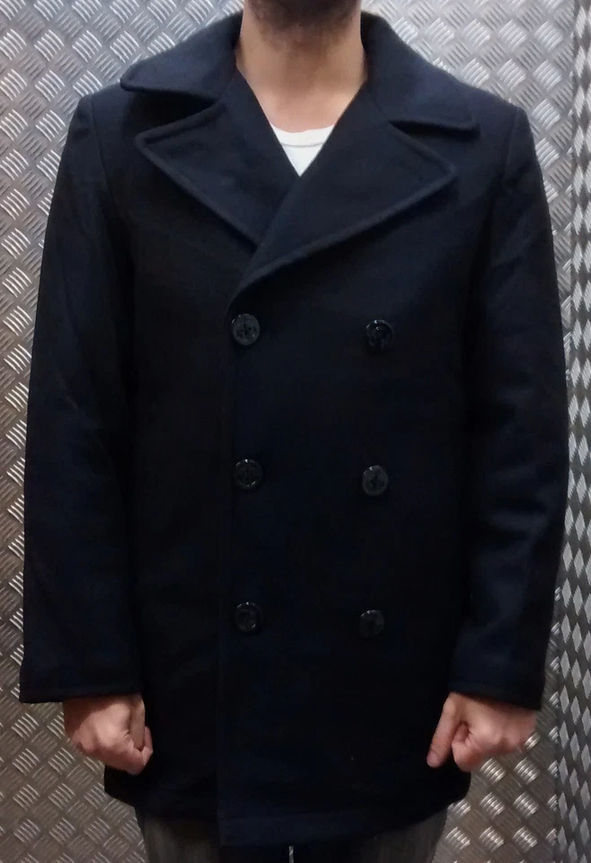US Naval Vintage Style Reefer Peacoat USN Enlisted - All Sizes - BRAND NEW - Image 3 of 4