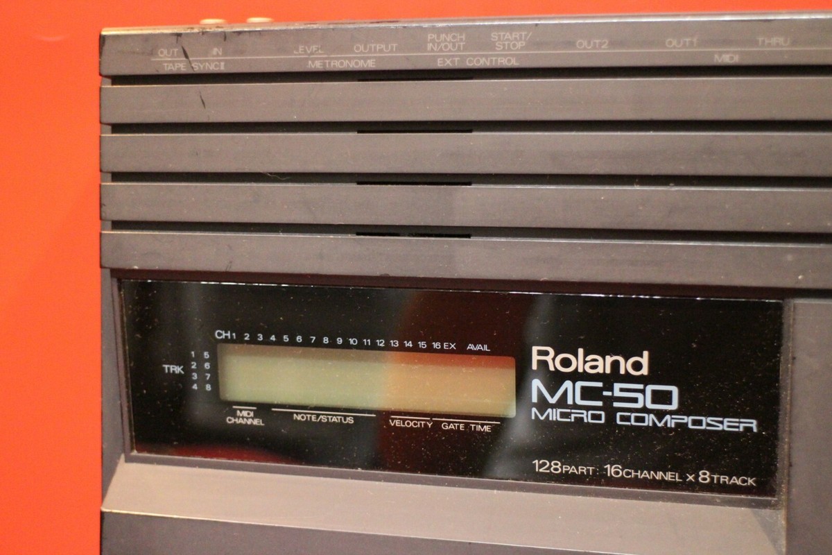 USED Roland MC-50 MC 50 MIDI Sequencer Micro Composer U643