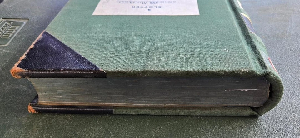 RARO NEW YORK CITY NY PD 1943 Police Blotter 32th Precinct -5/43-6/43 Foto 2 de 4