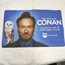 Conan OBrien 2010 TBS Pillowcase Wild Nocturn...