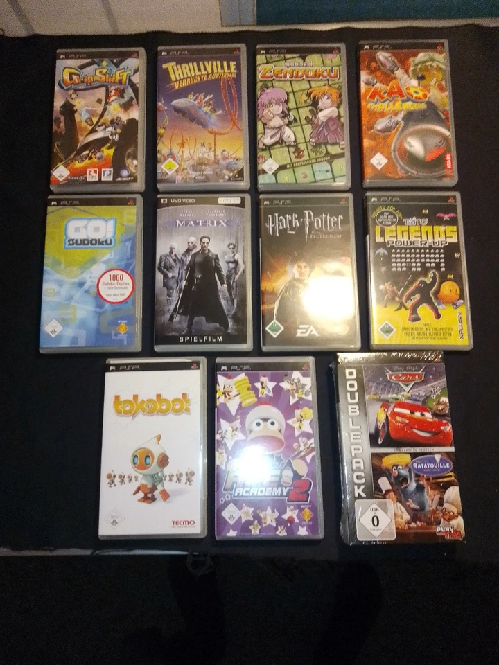 Sammlung 12 x PSP Spiele Games UMD