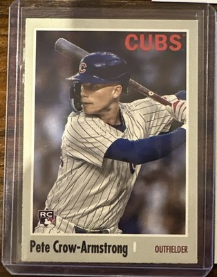 2024 Topps Archives Chicago Cubs Full Team Set 12 Cards Pete Crow-Armstrong RC