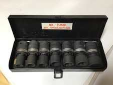 12 Drive Swivel Impact Socket Set 12-78 12 Drive Swivel Impact Socket Set 12-78