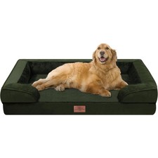 Orthopedic Dog Bed Extra Large Dogs 42x30 Inch Waterproof Egg Crate Foam XL