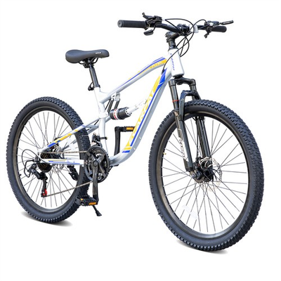 #ad 26quot; Mountain Bike with 21 Speeds amp; Full Suspension Steel Frame Disc Brakes Bike $249.99