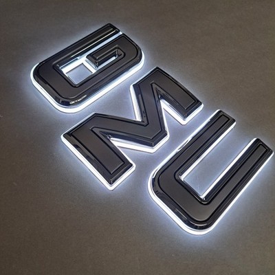 illuminated Emblem Grille Led for GMC Sierra Denali 19 20 21 22 23 24 25 26