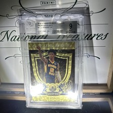 2019-20 Prizm Draft Picks JA MORANT GOLD VINYL RC /5 BGS 9