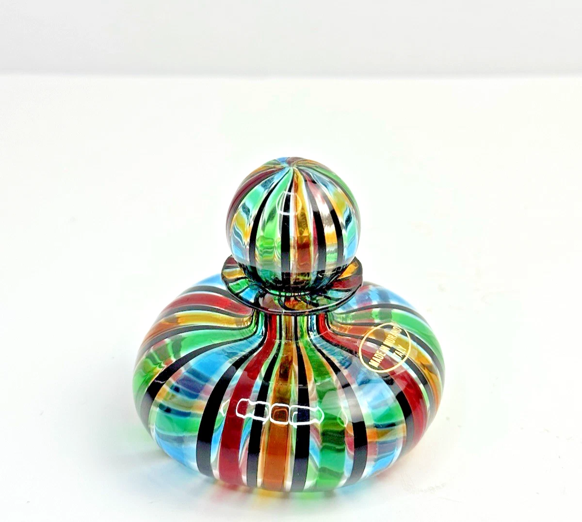 Murano Perfume Bottle In Collectible Decorative Glass & Crystal