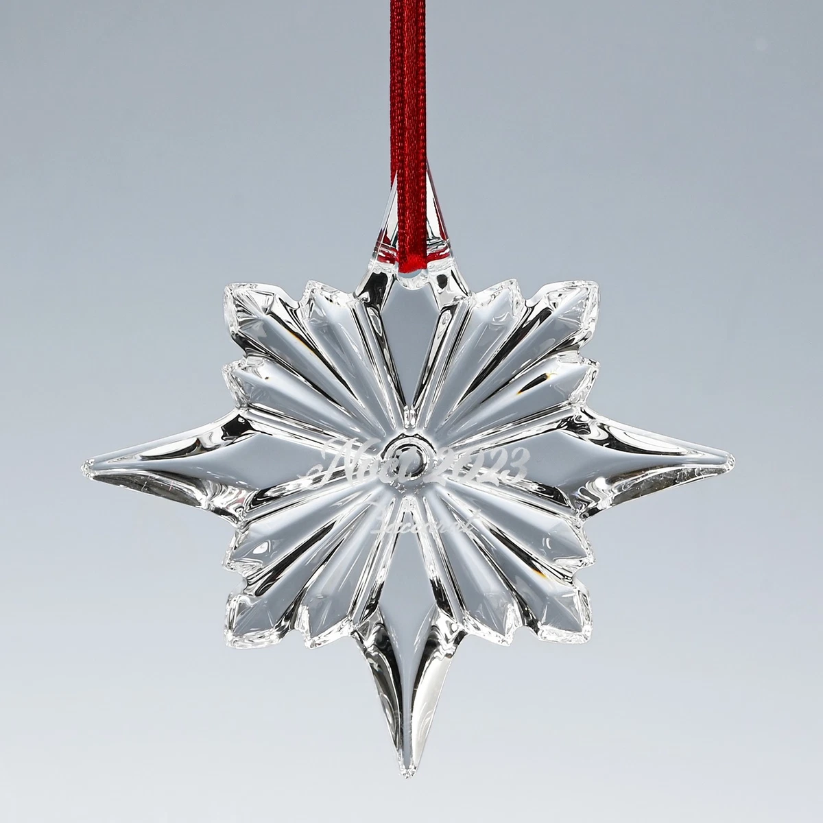 Baccarat 2815676 Crystal Noel 2023 Annual Ornament MSRP $150 | eBay