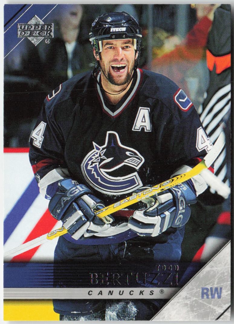 2005-06 Upper Deck #189 Todd Bertuzzi