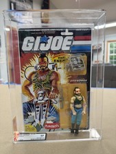 AFA 50 1985 GI Joe Ripper Cobra Dreadnok only 2 Graded MOC Funskool Figures Ever