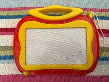Magnetic Drawing Doodle Board Red & Yellow Vi...